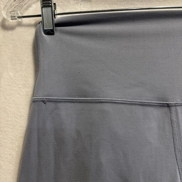 Lululemon Align Crop 21" Nulu Fabric Leggings Chambray Blue Women's Size 6 Yoga - Picture 2 of 16